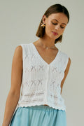 Fraya Waistcoat 206067 | Brilliant White