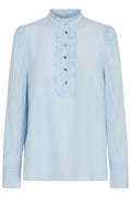 April Shirt | Chambray Blue