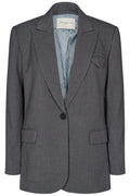 Tailor Jacket | Med Grey Melange