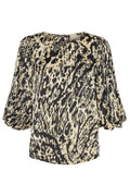Sabina Blouse |  Raffia Mix