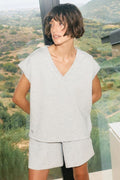 Nadi Sl O-Neck Sweatshirt |  Light Grey Melange