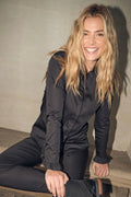 Mattie Flip Shirt | Black