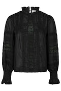 Ebba S Voile Blouse | Black