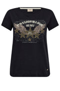 Zibby O-Ss Tee  |  Black