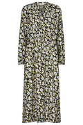 Tualipa Dress | Black Chambray Blue