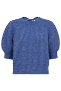 Coralie Bow Rib Knit 32135 | Pale Blue