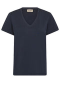 Dala V-Ss Basic Tee |  Salute Navy