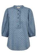 Dina Blouse 206719 | Vintage Indigo Melange