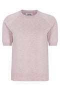 Srmarla Ss O-Neck Knit Sr320-200 |  Hushed Violet Melange