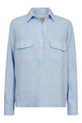 Enna Linen Pocket Blouse  |  Skyway