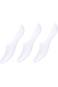 Footies Thin Bamboo 3Pk | White