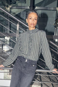 Billy Stripe Shirt |  Phantom