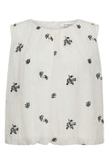 Colleen Balloon Top | Off White
