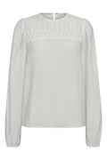 Shina Pintuck Blouse 35921 | Off White