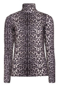 Lotus Ls Highneck Blouse | Grey Black Leo