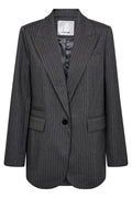 Ida Pin Single Oversi Blazer 30085 | Mid Grey