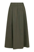 Yara Poplin Skirt | Army