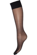 Knee High Silk Look 2 Pack 20 Den | Black