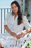 Roella Soft Fleur Blouse | Creme