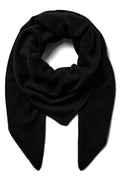 Enata Cashmere Knit Scarf |  Black