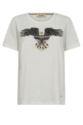 Kylah O-Ss Deco Tee |  Ecru