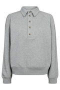 Dengi Polo Sweat 37043 | Pale Grey