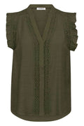 Caryn Frill Top 35837 | Army