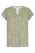 Viva Tee | Blazing Orange Summer Green