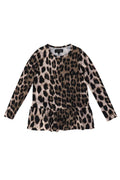 Alma Ls Frill Tshirt (Kids) | Big Lux Leo Fossil