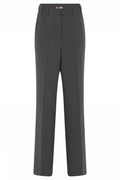 Esta, High Waist Wide Legs | ThunderstorMedium Grey