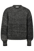 Row Melange Knit 32171 | White black