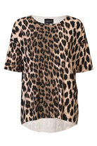 Alma Tshirt | Big Lux Leo Fossil | T-Shirt fra Liberté