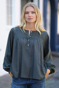 Nella Blouse 2794 | Blue Grey