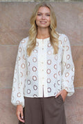 Avery Blouse 2820 | Off White