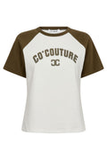 Edge Block Tee 33169 | Offwhite Military Olive