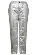 Metalcc Puffer Pant | Silver