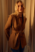 Herdis Caia Blazer  |  Indian Tan