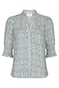 Diana Misty Floral Blouse | Blue