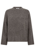 Roger O-Neck Knit 32196 | Walnut