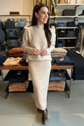 Sienna Knit Set Tu073 | Beige
