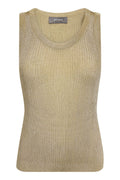 Relena Imanja Knit Tank Top  |  Gold
