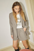Nanacc Single Blazer | Mink