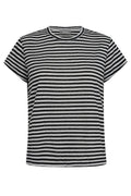 Nan O-Ss Stripe Tee  | Micro Chip