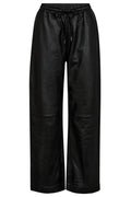 Phoebe Pullon Leather Pant 31243 | Black