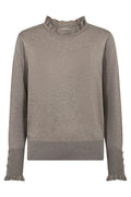 Katie Pullover 205095 | Desert Taupe Melange