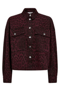 Leo Denim Crop Shirt 35931 | Winered