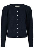 Puli Knit Cardigan | Navy