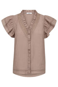 Alisa Lace Top 35847 | Walnut