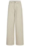Light Pin Wide Jeans 31438 | Bone