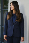 Francine Suit Blazer | Dark Navy